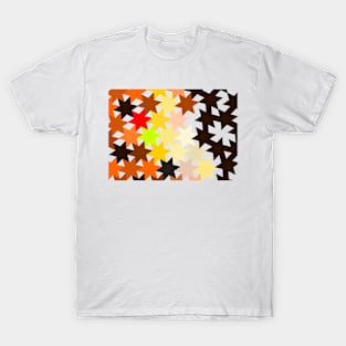 abstract star pattern T-Shirt